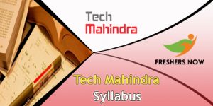 Tech Mahindra Syllabus Tech Mahindra Syllabus