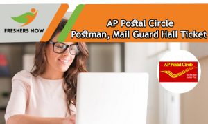AP Postal Circle Postman Hall Ticket AP Postal Circle Postman Hall Ticket