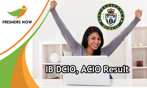 IB DCIO Result IB DCIO Result