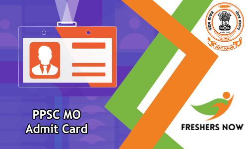 PPSC Medical Officer Admit Card PPSC Medical Officer Admit Card
