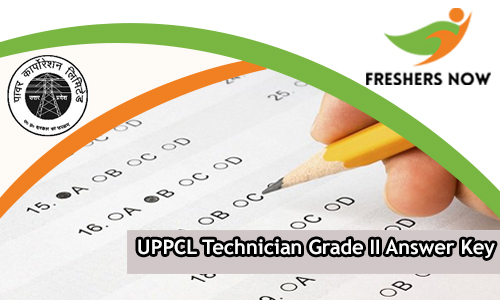 UPPCL Technician Grade II Answer Key UPPCL Technician Grade II Answer Key