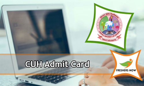CUH Admit Card CUH Admit Card