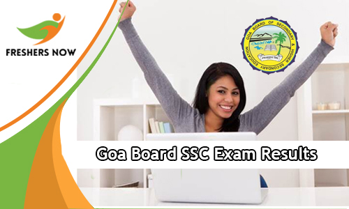 Goa Board SSC Exam Results Goa Board SSC Exam Results