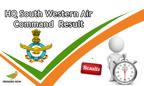 HQ South Western Air Command Result HQ South Western Air Command Result