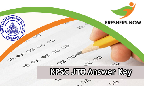 KPSC JTO Answer Key KPSC JTO Answer Key