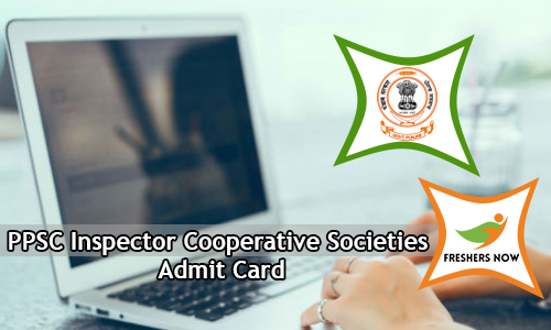 PPSC Inspector Cooperative Societies Admit Card PPSC Inspector Cooperative Societies Admit Card