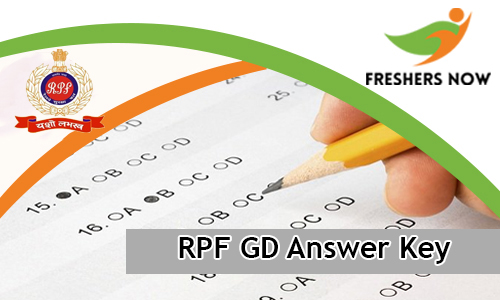 RPF GD Answer Key RPF GD Answer Key