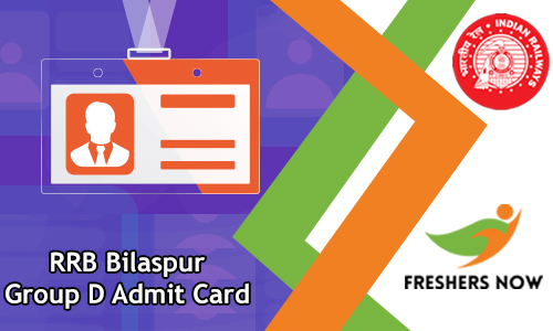 RRB Bilaspur Group D Admit Card RRB Bilaspur Group D Admit Card