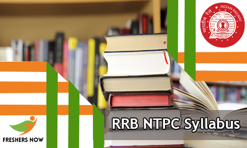 RRB NTPC Syllabus RRB NTPC Syllabus