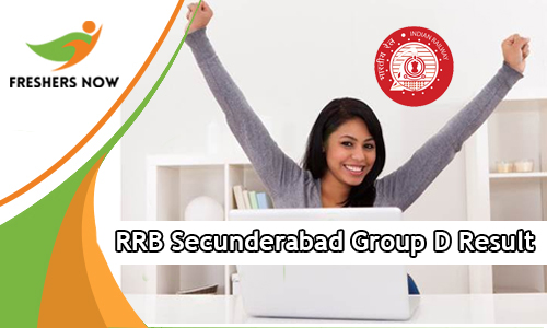 RRB Secunderabad Group D Result RRB Secunderabad Group D Result