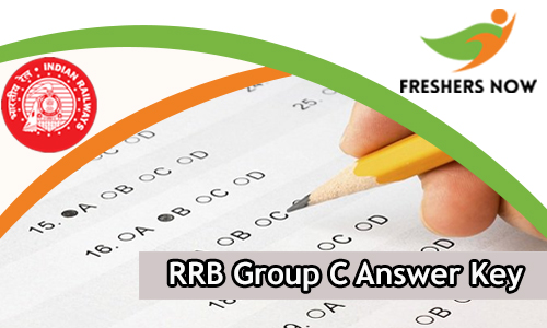 RRB Group C Answer Key RRB Group C Answer Key