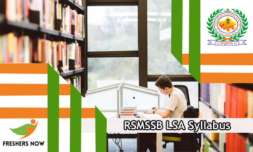 RSMSSB Livestock Assistant Syllabus RSMSSB Livestock Assistant Syllabus