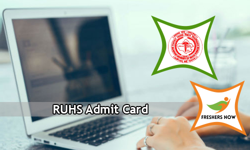 RUHS Admit Card RUHS Admit Card