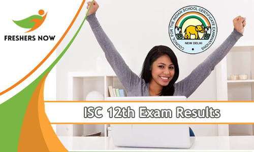 ISC 12th Exam Results ISC 12th Exam Results