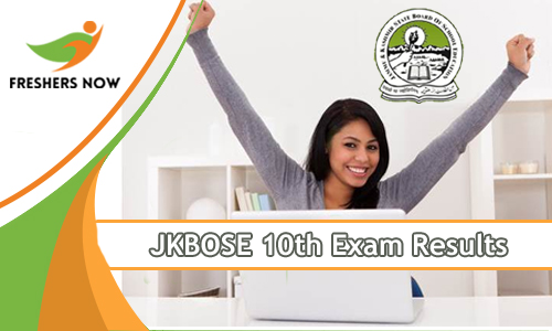JKBOSE 10th Exam Results JKBOSE 10th Exam Results