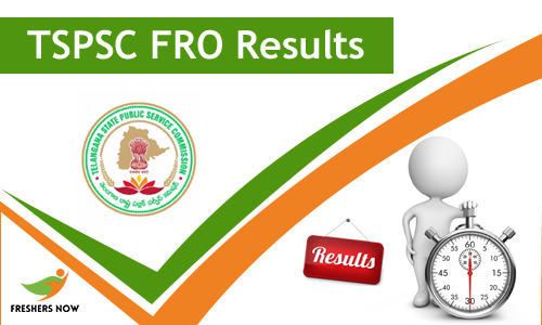 TSPSC FRO Result TSPSC FRO Result