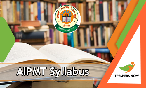 AIPMT Syllabus AIPMT Syllabus