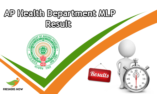 AP Health Department MLP Result AP Health Department MLP Result