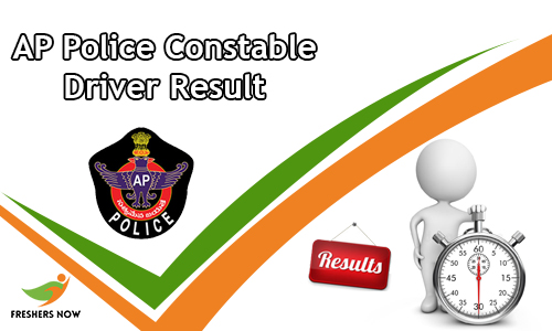 AP Police Constable Driver Result AP Police Constable Driver Result