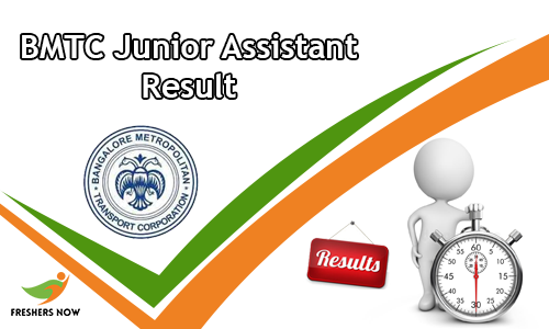 BMTC Junior Assistant Result BMTC Junior Assistant Result