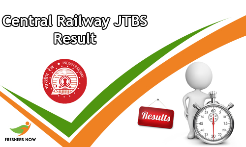 Central Railway JTBS Result Central Railway JTBS Result