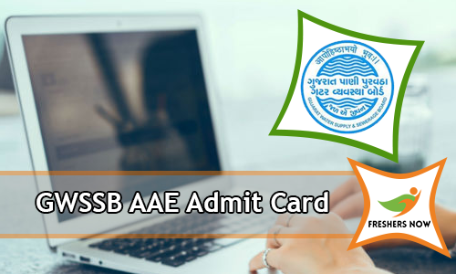 GWSSB AAE Admit Card GWSSB AAE Admit Card
