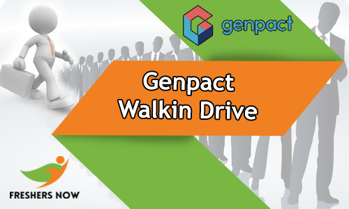 Genpact Walkin Drive Genpact Walkin Drive