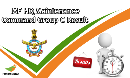 IAF HQ Maintenance Command Group C Result (1) IAF HQ Maintenance Command Group C Result