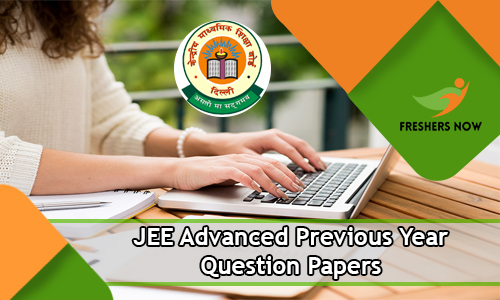 JEE Advanced Previous Year Question Papers JEE Advanced Previous Year Question Papers