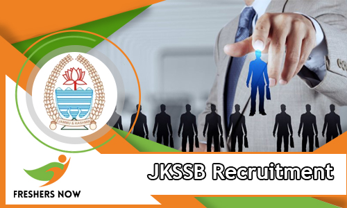 JKSSB Recruitment JKSSB Recruitment