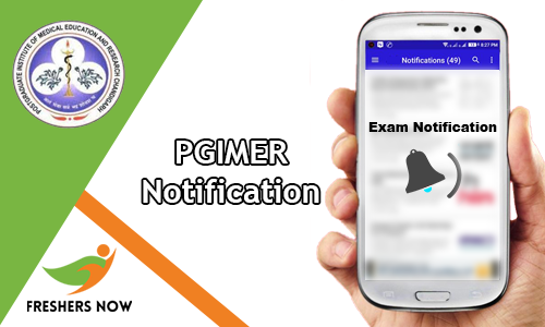 PGIMER Notification PGIMER Notification