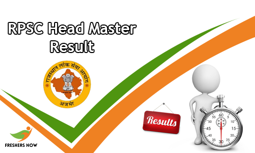 RPSC Head Master Result RPSC Head Master Result