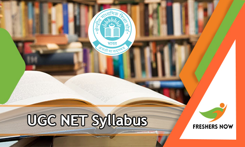 UGC NET Syllabus UGC NET Syllabus