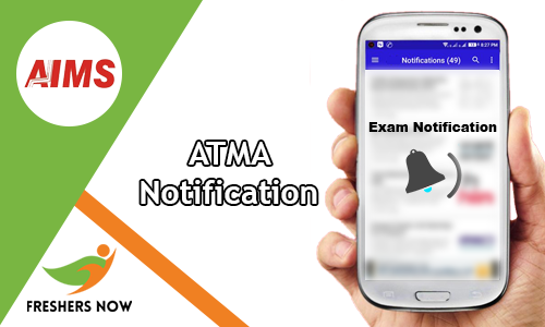 ATMA Notification ATMA Notification