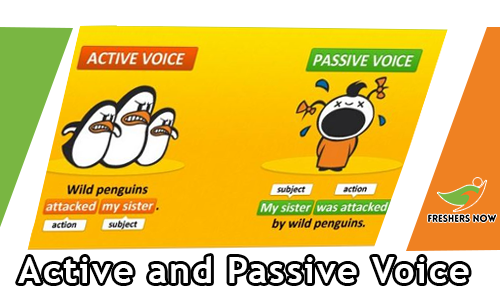 Active And Passive Voice English Questions And Answers Quiz Online Test Freshersnow Com