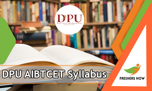 DPU AIBTCET Syllabus DPU AIBTCET Syllabus