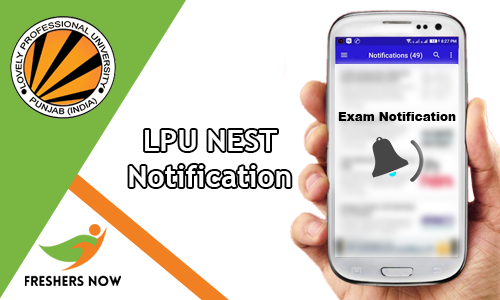 LPU NEST Notification LPU NEST Notification