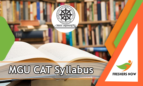 MGU CAT Syllabus MGU CAT Syllabus