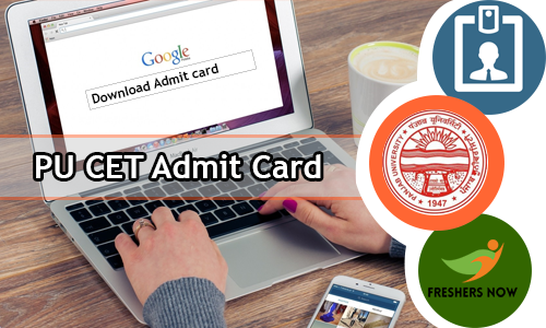 PU CET Admit Card PU CET Admit Card