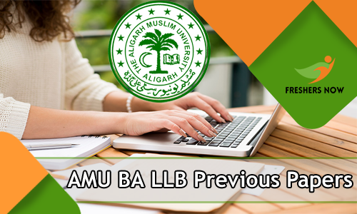 AMU Previous Papers AMU Previous Papers
