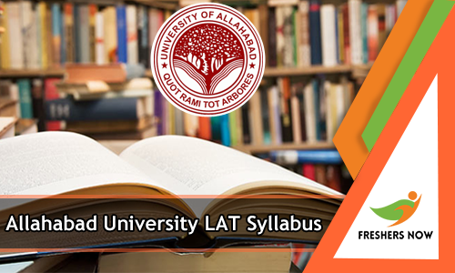 Allahabad University LAT Syllabus Allahabad University LAT Syllabus