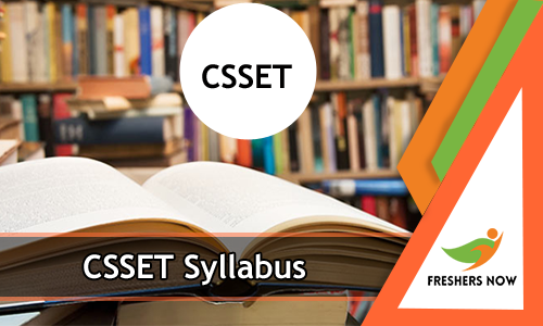 CSSET Syllabus CSSET Syllabus