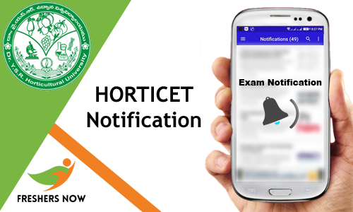 HORTICET notification