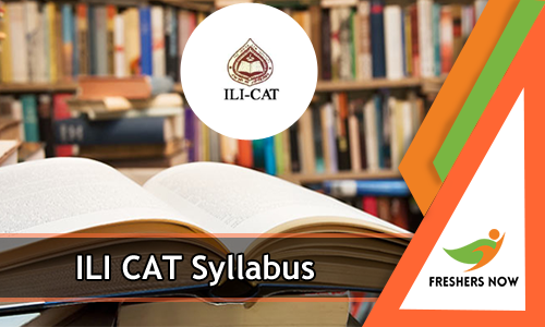 ILI CAT Syllabus ILI CAT Syllabus