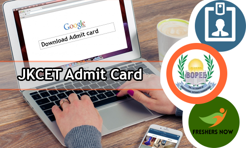 JKCET admission card