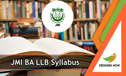 JMI BA LLB Syllabus JMI BA LLB Syllabus
