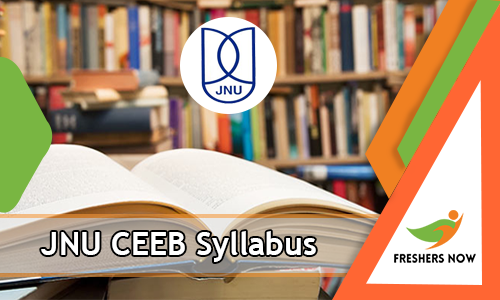 JNU CEEB Syllabus JNU CEEB Syllabus