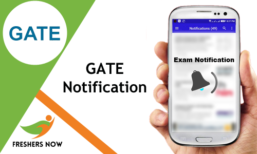 GATE Notification GATE Notification