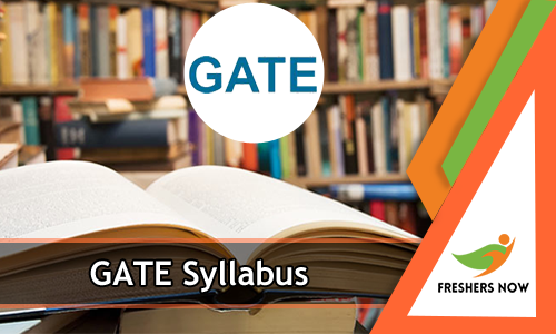 GATE Syllabus GATE Syllabus