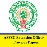APPSC Extension Officer Previous Papers APPSC Extension Officer Previous Papers